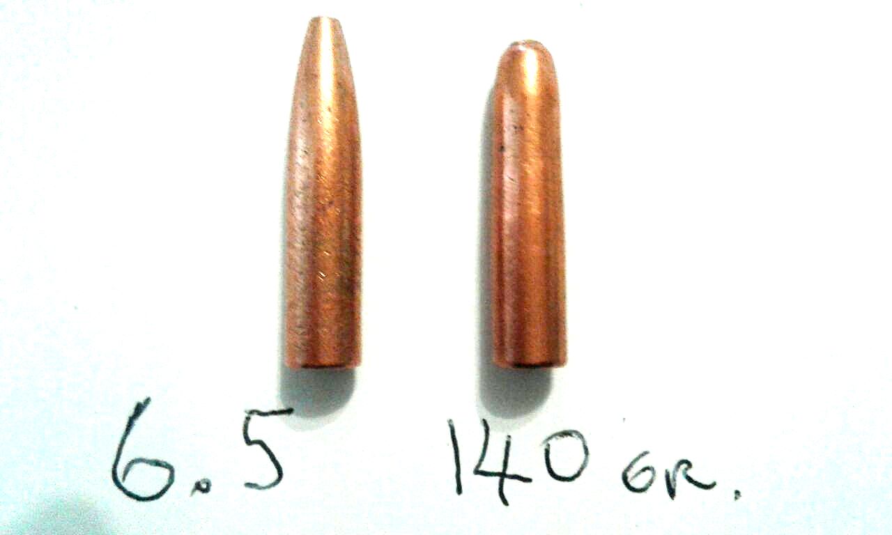 6.5mm 140gr SP & RN